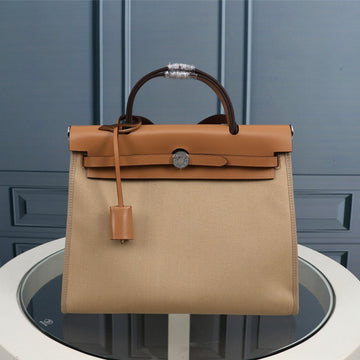 HM Herbag Zip 31 Khaki And Bronze Canvas