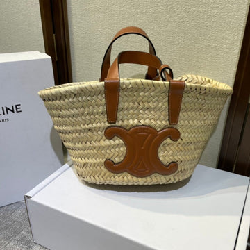 Teen Classic 20 Palm Leaves And Tan Calfskin