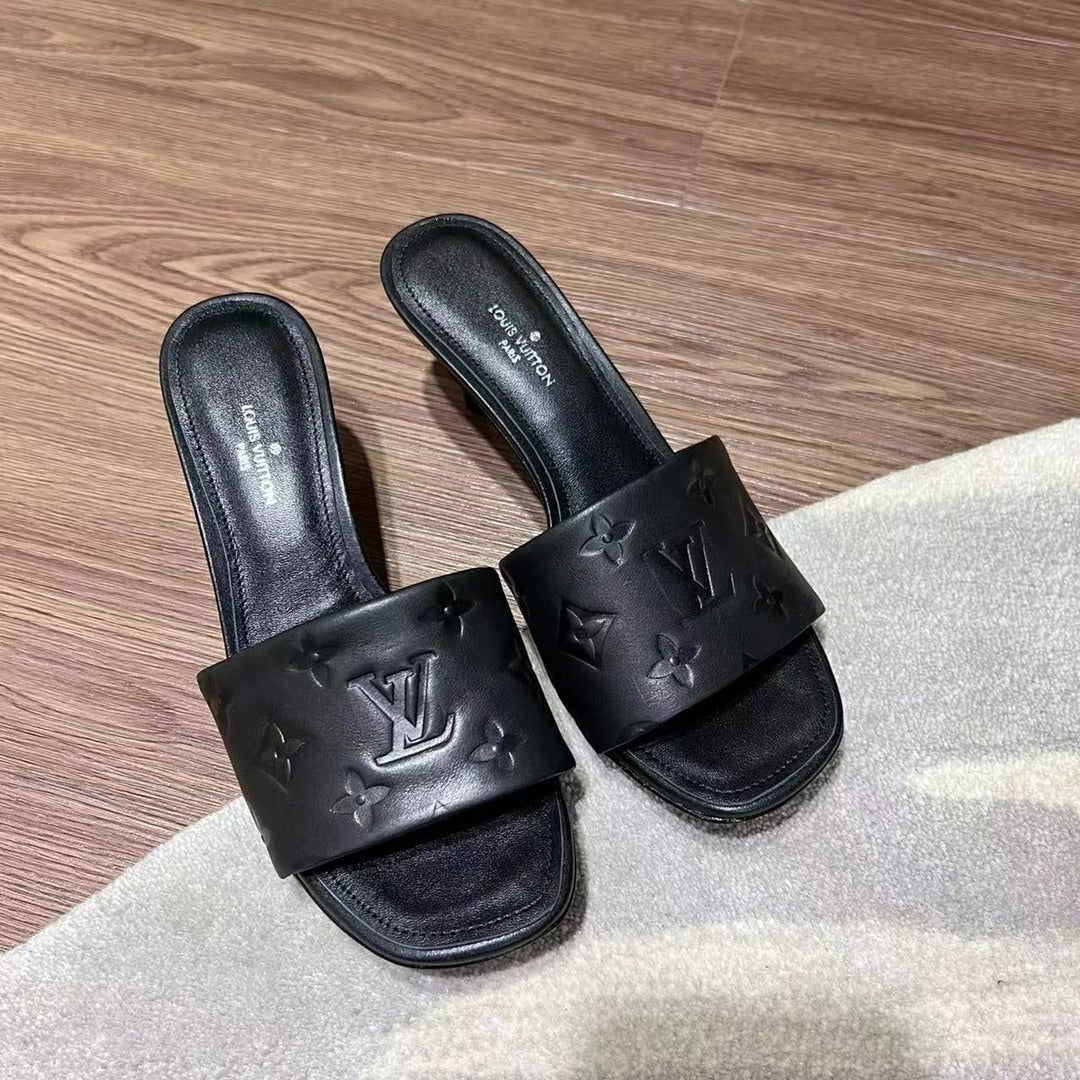 LV Neo Revival Mule 65MM Black Cowhide