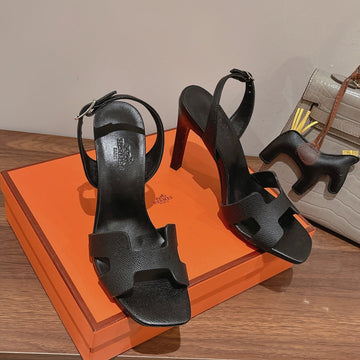 Slingback Sandal Eternite 105 Black Lambskin