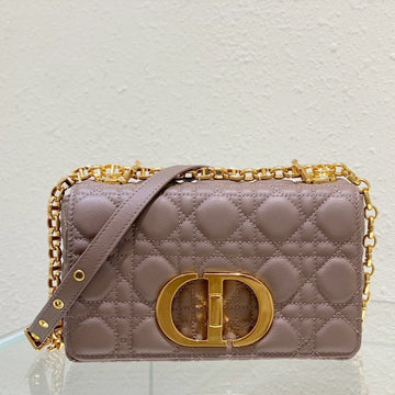 Small Caro Bag 20 Warm Taupe Calfskin