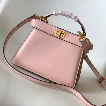Peekaboo Iseeu Petite 20 Bag Pink Lambskin Ghw
