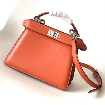 Peekaboo Iseeu Petite 20 Bag Red Lambskin Shw