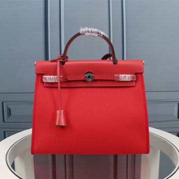 HM Herbag Zip 31 Red Canvas