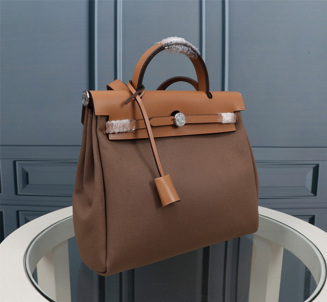 HM Herbag Zip 31 Cider And Brown Calfskin