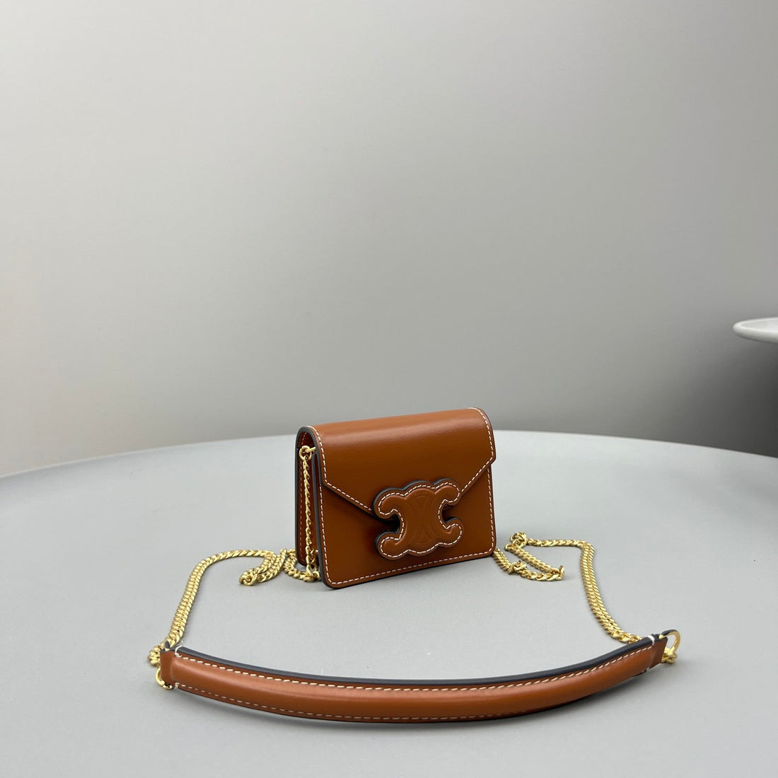 Cuir Triphome 11 Cinnamon Brown Calfskin