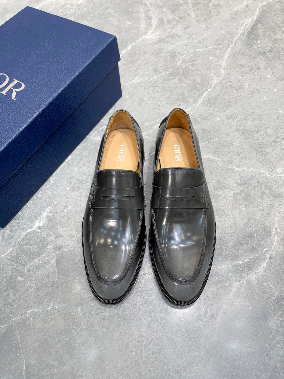 CD Granville Loafer Fossil Calfskin