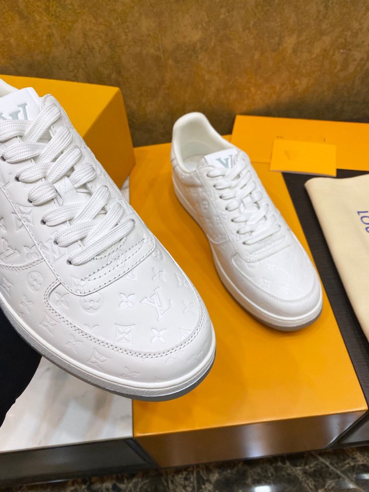 LV Rivoli Sneaker White Monogram