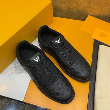 LV Rivoli Sneaker Black Monogram