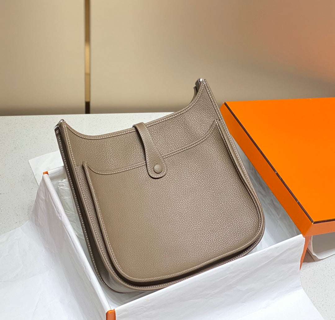 Evelyne 29CM Brown Togo Shw