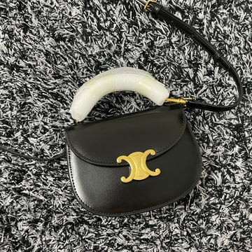 Besace Triphome 17 Calfskin Black