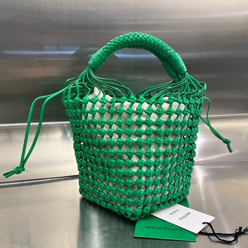 Cavallino 23 Bag In Green Lambskin