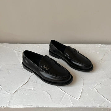 Sl Le Loafer Black Calfskin
