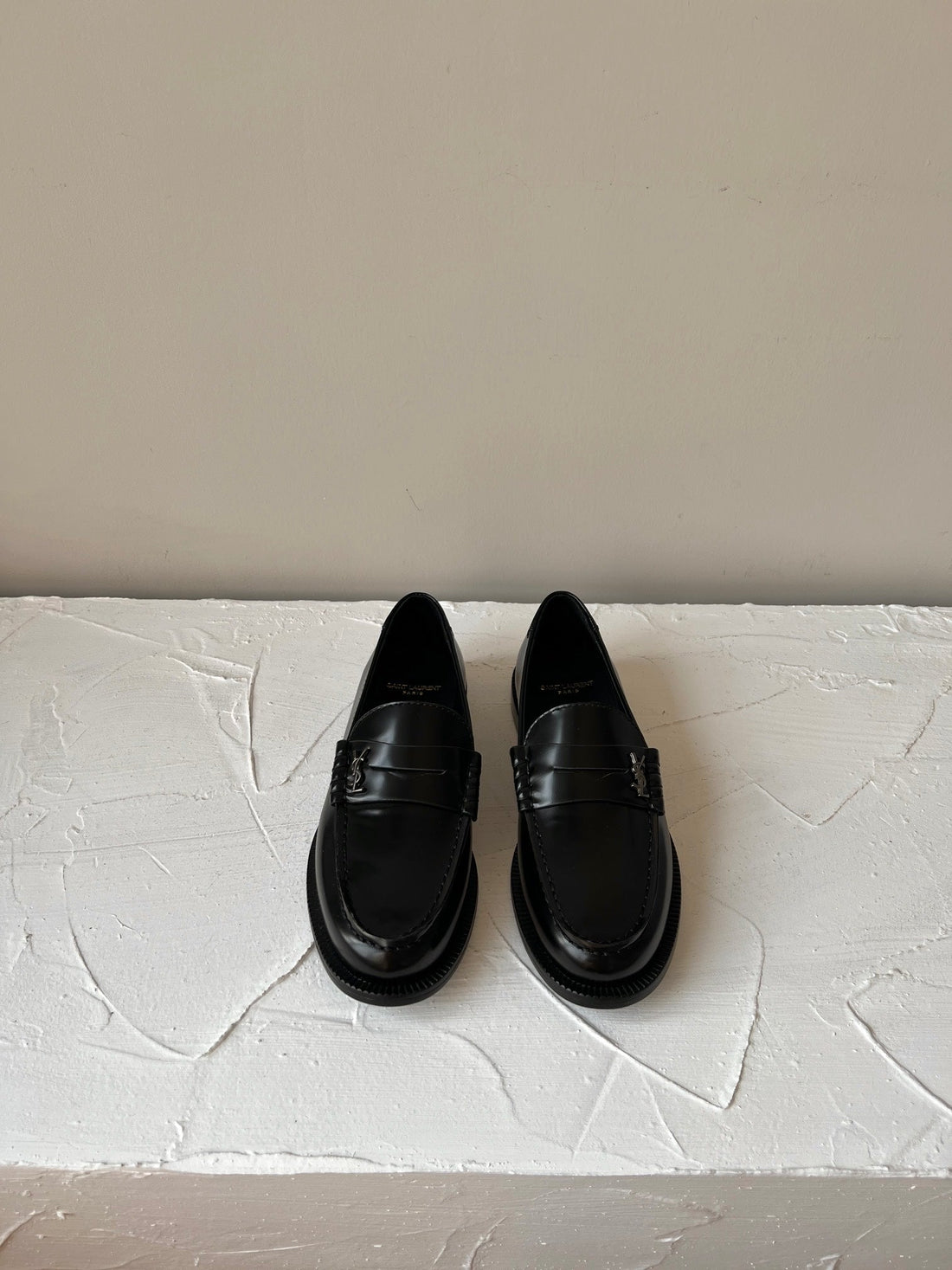 Sl Le Loafer Black Calfskin