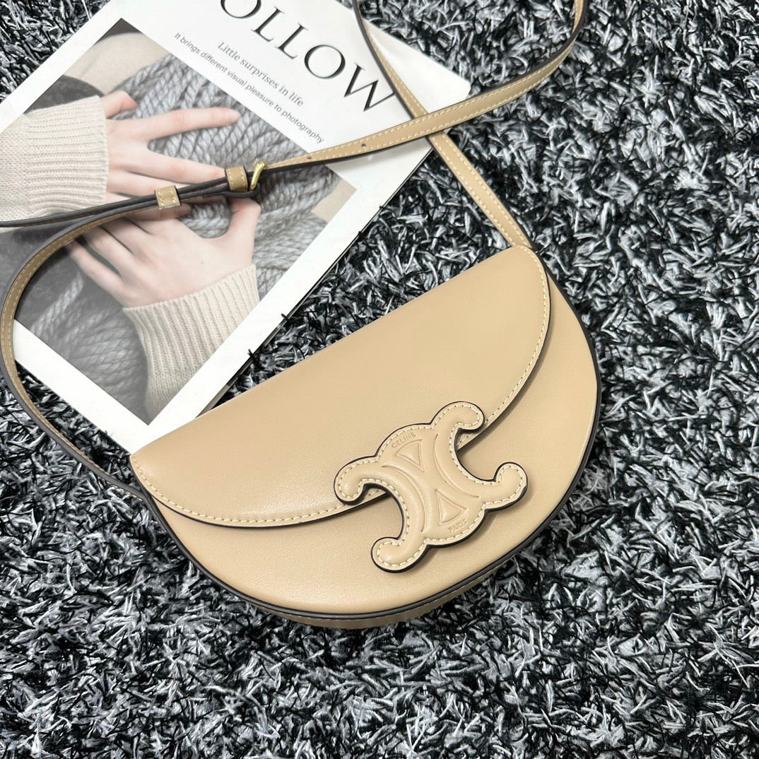 Besace Triphome 23 Beige Cream Calfskin