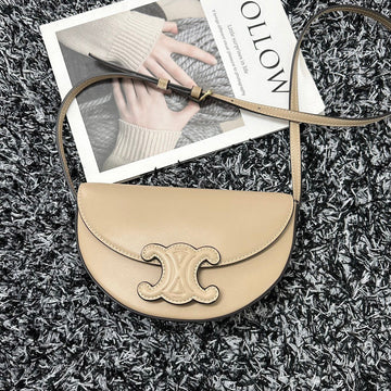 Besace Triphome 23 Beige Cream Calfskin