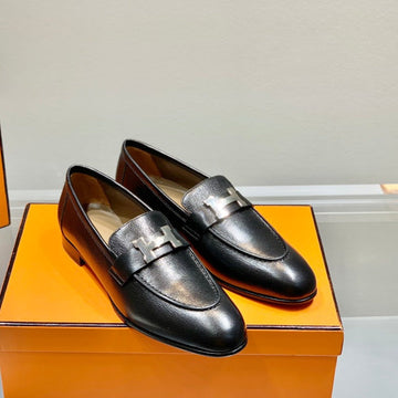 Paris Loafer Black Calfskin
