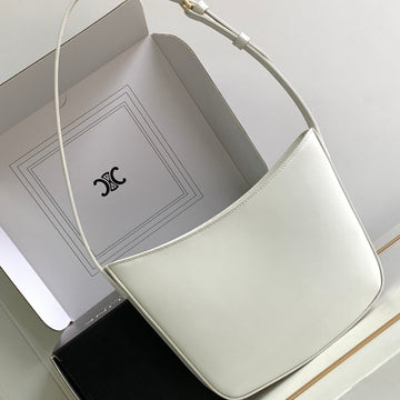 Croque 18 Glossy Calfskin White