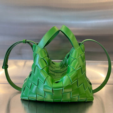 Medium 28 Cassette Neon Green Lambskin