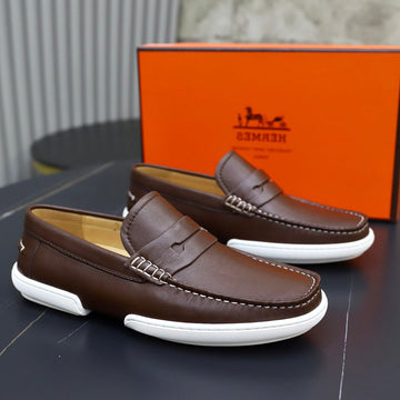 Hm Guillaume Loafer Chocolate Calfskin