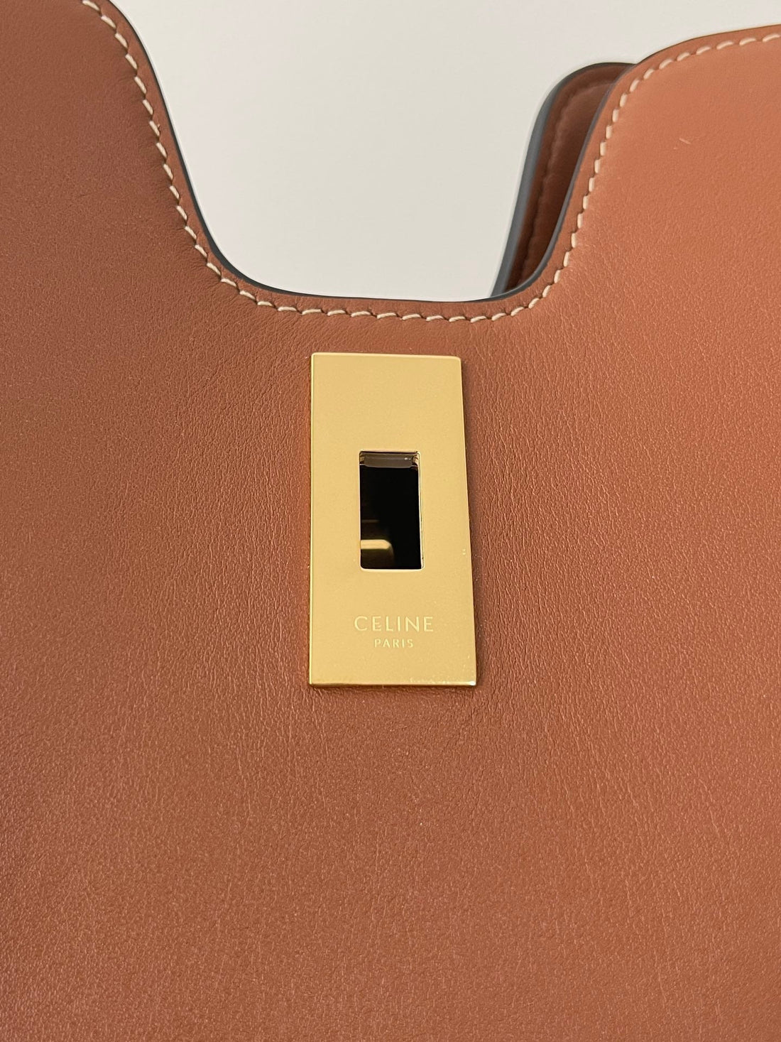 Cabas 16 37CM Tan Calfskin