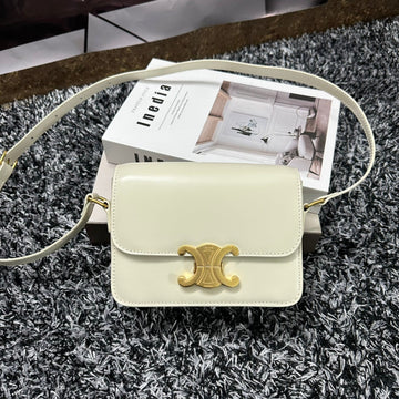 Triphome Teen 18 White Cowhide Leather