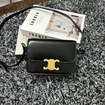 Triphome Teen 18 Black Cowhide Leather