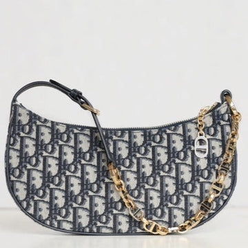CD Lounge 26 Bag In Blue Oblique Jacquard