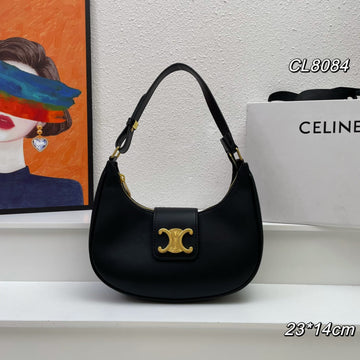 23 Calfskin Bag Black