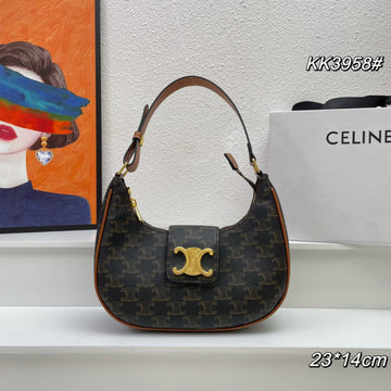 23 Calfskin Bag Black Pattern