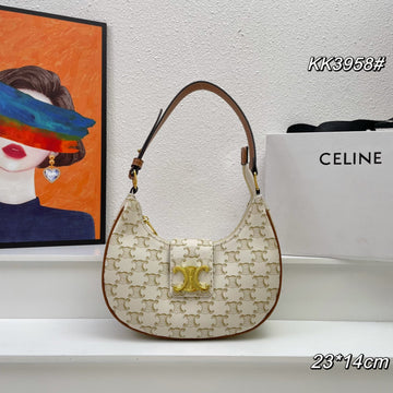 23 Calfskin Bag White Caro