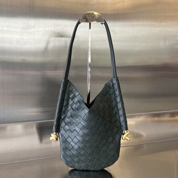Mini Solstice 30 Black Lambskin