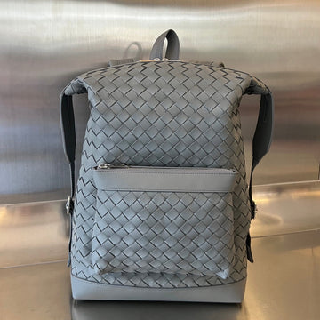 Backpack 42 In Grey Calfskin