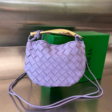 Sardine 20 With Chain In Orchid Purple Lambskin