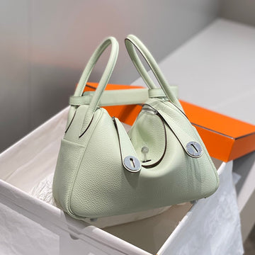 HM Lindy 26 Bag Mint Taurillon Clemence Leather
