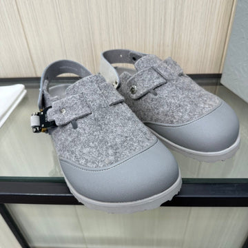 CD Birkenstock Tokio Mule Gray Suede