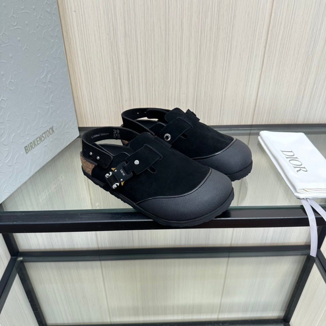 CD Birkenstock Tokio Mule Black Suede