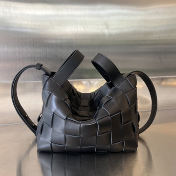 Small 22 Cassette In Black Lambskin
