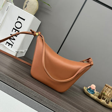 Loe Luna Hobo 28 Bag In Warm Desert Calfskin