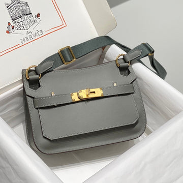 HM Jypsière Mini 23 Sage Calfskin Gold Hardware