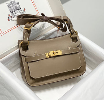 HM Jypsière Mini 23 Tan Calfskin Gold Hardware
