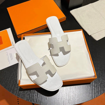 0RAN Sandal Leather White
