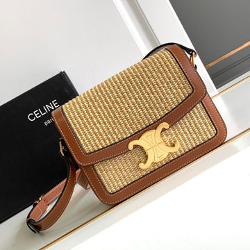 Teen Triomphe 18.5cm Textile And Calfskin