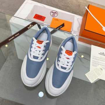 Giga Sneaker Sky Mix White Calfskin