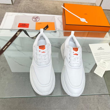 Giga Sneaker White Calfskin