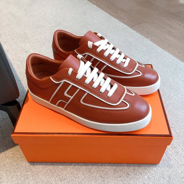 Hm Boomerang Sneaker Brick Calfskin