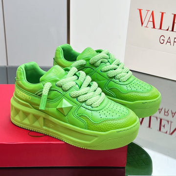 Vt 2025 Garavani Sneakers Green Cowhide 546988