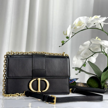 Montaigne 25 Bag In Black Calfskin