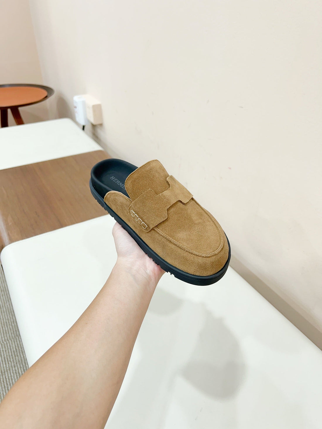 Hm Go Mule Brown Suede