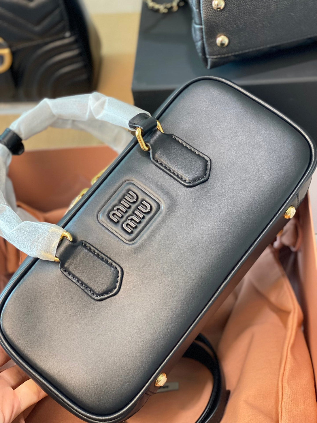 Arcadie 27 Bag In Black Leather